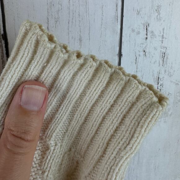 VTG Nutmeg Cable Knit Major League Baseball Players Alumni Sweater Size Large - Picture 8 of 15